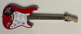 Van Halen band signed Stratocaster style guitar